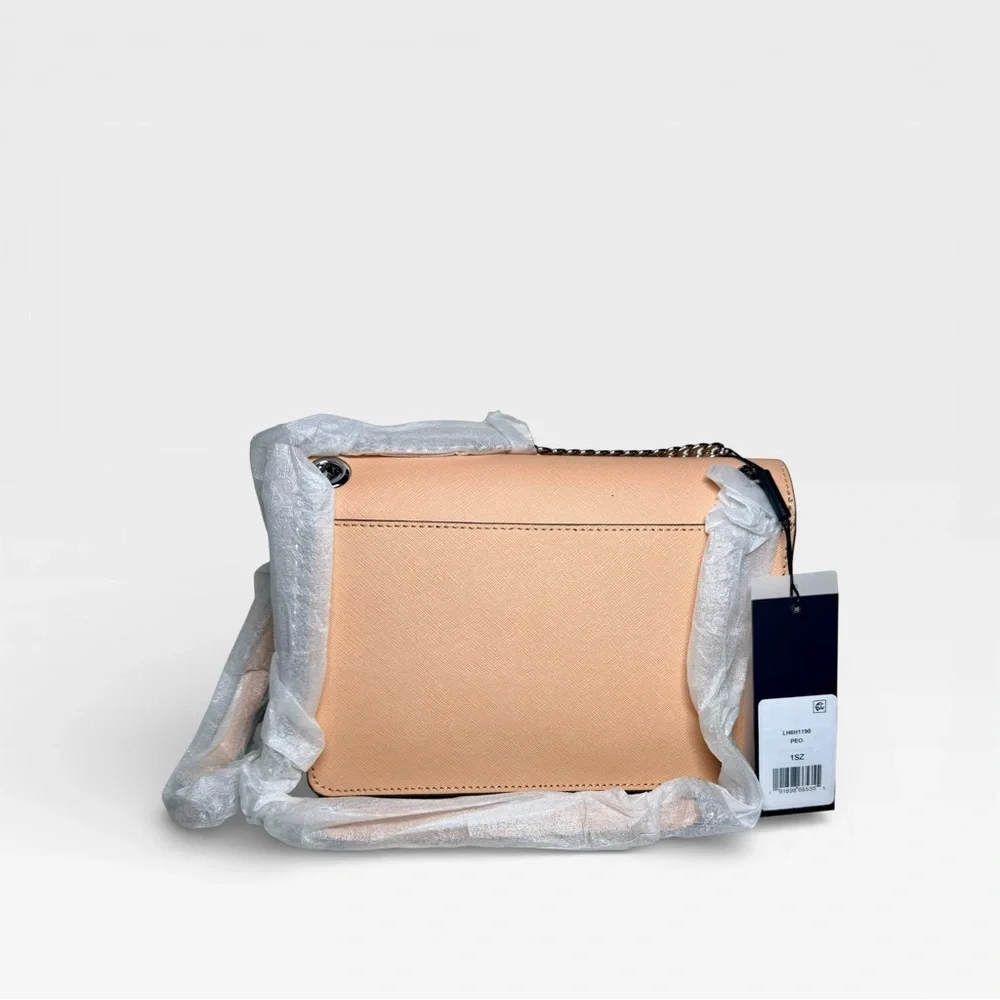 Karl Lagerfeld Corinne Logo Leather Shoulder Bag NWT